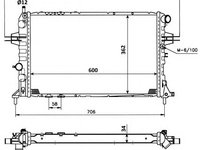 Radiator racire motor OPEL ASTRA G limuzina (F69_) - OEM - MAXGEAR: AC294171 - Cod intern: W02772669 - LIVRARE DIN STOC in 24 ore!!!