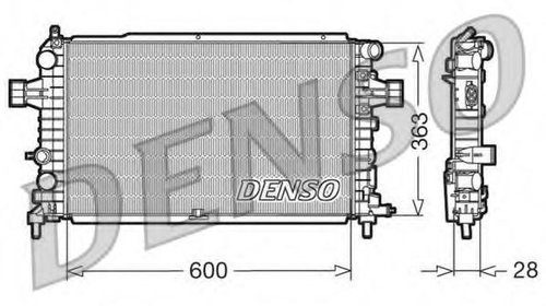 Radiator, racire motor OPEL ASTRA H (L48), OP