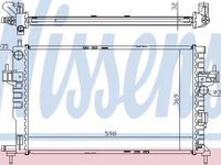 Radiator, racire motor OPEL CORSA C (F08, F68) (2000 - 2009) NISSENS 63009A piesa NOUA