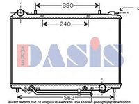 Radiator, racire motor OPEL FRONTERA B (6B_) - AKS DASIS 150084N