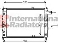 Radiator, racire motor OPEL KADETT D (31_-34_, 41_-44_), OPEL ASCONA C (81_, 86_, 87_, 88_), OPEL ASCONA C hatchback (84_, 89_) - VAN WEZEL 37002051