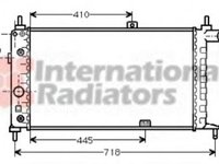 Radiator, racire motor OPEL MONZA E (39_, 49_), OPEL KADETT E Cabriolet (43B_), OPEL KADETT E combi (35_, 36_, 45_, 46_) - VAN WEZEL 37002067