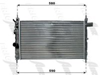 Radiator, racire motor OPEL MONZA E (39_, 49_), OPEL KADETT E Cabriolet (43B_), OPEL KADETT E combi (35_, 36_, 45_, 46_) - FRIGAIR 0107.3030