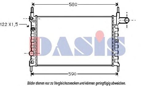 Radiator, racire motor OPEL MONZA E (39_, 49_