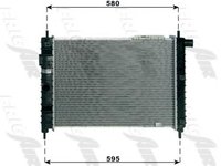 Radiator, racire motor OPEL MONZA E (39_, 49_), OPEL KADETT E combi (35_, 36_, 45_, 46_), OPEL KADETT E hatchback (33_, 34_, 43_, 44_) - FRIGAIR 0107.