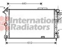 Radiator, racire motor OPEL VECTRA A (86_, 87_), OPEL VECTRA A hatchback (88_, 89_) - VAN WEZEL 37002119