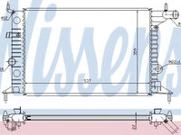 Radiator, racire motor OPEL VECTRA B combi (31_) (1996 - 2003) NISSENS 630681