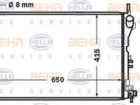 Radiator racire motor OPEL VECTRA C 1,8-3,2 - Cod intern: W20090872 - LIVRARE DIN STOC in 24 ore!!!