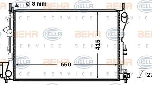 Radiator racire motor OPEL VECTRA C combi - O