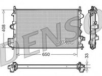 Radiator, racire motor OPEL VECTRA C, OPEL VECTRA C GTS, VAUXHALL VECTRA Mk II (C) - DENSO DRM20088