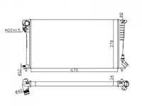 Radiator, racire motor Peugeot 306 (7B, N3, N5) 1993-2003 #2 01033043