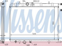 Radiator, racire motor PEUGEOT 307 CC (3B) (2003 - 2016) NISSENS 63502