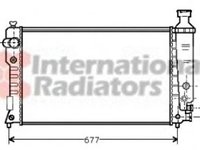 Radiator, racire motor PEUGEOT 405 Mk II Estate (4E), PEUGEOT 405 Mk II (4B) - VAN WEZEL 40002125