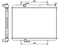 Radiator, racire motor PEUGEOT PARTNER combispace (5F) (1996 - 2012) NRF 53112 piesa NOUA