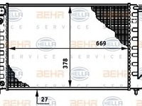 Radiator racire motor PEUGEOT RANCH caroserie (5) - OEM - NRF: NRF509510A|509510A - Cod intern: W02752041 - LIVRARE DIN STOC in 24 ore!!!