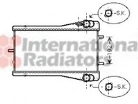 Radiator, racire motor PORSCHE 911 (996), PORSCHE 911 Cabriolet (996) - VAN WEZEL 74002044