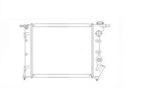 Radiator racire motor Renault 19 1 (B/C53), 19 1 Chamade (L53), 19 2 (B/C53), 19 2 Chamade (L53), Clio 1 (B/C57, 5/357)