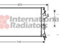 Radiator, racire motor RENAULT CLIO Mk II (BB0/1/2_, CB0/1/2_), RENAULT LAGUNA II (BG0/1_), RENAULT LAGUNA II Sport Tourer (KG0/1_) - VAN WEZEL 430022