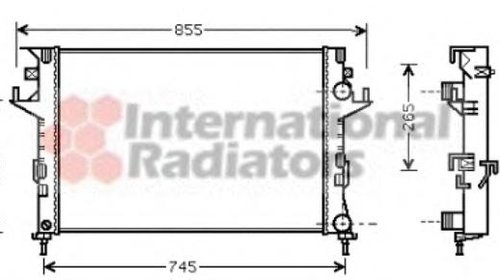 Radiator, racire motor RENAULT CLIO Mk II (BB