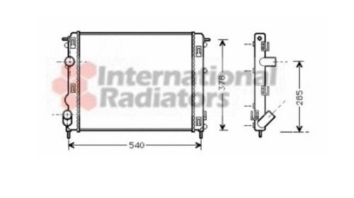 Radiator racire motor Renault Kangoo, Clio 2,