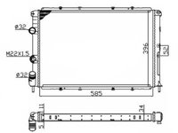 Radiator racire motor Renault Megane 1 (Ba0/1), Megane Scenic (Ja0/1)