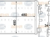 Radiator racire motor RENAULT TRAFIC II bus (JL) - OEM - NRF: NRF58316A|58316A - Cod intern: W02752858 - LIVRARE DIN STOC in 24 ore!!!