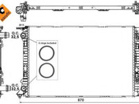 Radiator, racire motor SEAT EXEO (3R2) (2008 - 2020) NRF 53718