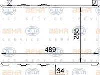 Radiator racire motor SKODA FELICIA   combi (6U5) - OEM -NRF: NRF58250 - W02139997 - LIVRARE DIN STOC in 24 ore!!!