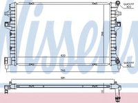 Radiator, racire motor SKODA OCTAVIA III (5E3) (2012 - 2016) NISSENS 65306 piesa NOUA