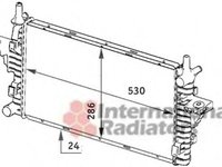 Radiator, racire motor SMART ROADSTER (452), SMART ROADSTER cupe (452) - VAN WEZEL 29002006