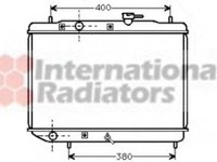 Radiator, racire motor SUBARU JUSTY (KAD) - VAN WEZEL 51002019