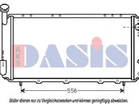 Radiator, racire motor SUBARU LEONE Mk II combi, SUBARU LEONE Mk II - AKS DASIS 350100N