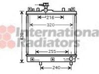 Radiator, racire motor SUZUKI ALTO Mk IV (FF) - VAN WEZEL 52002082