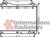 Radiator, racire motor SUZUKI ESCUDO II (JT) - VAN WEZEL 52002103