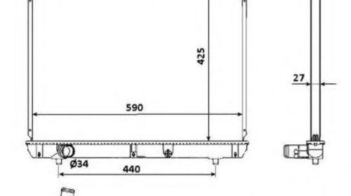 Radiator, racire motor SUZUKI GRAND VITARA I 