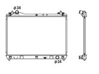 Radiator, racire motor SUZUKI GRAND VITARA II (JT) (2005 - 2016) NRF 53703 piesa NOUA