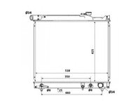 Radiator, racire motor Suzuki GRAND VITARA XL-7 I (FT) 1998-2005 #2 129039