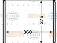 Radiator racire motor SUZUKI IGNIS (FH) - OEM - NRF: NRF53824|53824 - Cod intern: W02342636 - LIVRARE DIN STOC in 24 ore!!!