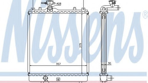 Radiator, racire motor SUZUKI IGNIS I (FH) (2