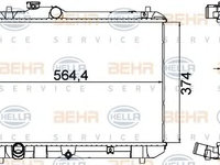 Radiator racire motor SUZUKI Swift III Hatchback (MZ, EZ) (An fabricatie 02.2005 - ..., 90 - 125 CP, Benzina, Benzina/Gaz petrolier (LPG)) - Cod intern: W20151910 - LIVRARE DIN STOC in 24 ore!!!