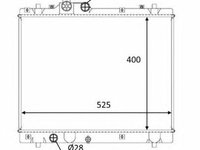 Radiator racire motor SUZUKI SWIFT III (MZ, EZ) - OEM - NRF: NRF58397|58397 - Cod intern: W02140018 - LIVRARE DIN STOC in 24 ore!!!