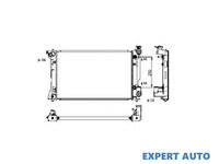 Radiator, racire motor Toyota AVENSIS Combi (T25) 2003-2016 #2 164000H120