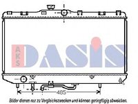 Radiator, racire motor TOYOTA CELICA cupe (AT18_, ST18_) - AKS DASIS 210036N