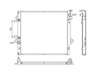 Radiator racire motor TOYOTA LAND CRUISER (KDJ12_, GRJ12_) 4.0 (GRJ12, GRJ125) - OEM-NRF: NRF53568|53568 - W02391940 - LIVRARE DIN STOC in 24 ore!!!