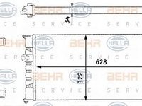 Radiator racire motor VOLKSWAGEN GOLF Mk III Estate (1H5) - OEM - NRF: NRF54664|54664 - Cod intern: W02080950 - LIVRARE DIN STOC in 24 ore!!!