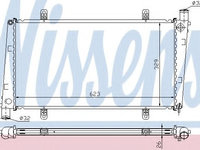 Radiator, racire motor VOLVO S40 I (VS) (1995 - 2004) NISSENS 65551A piesa NOUA