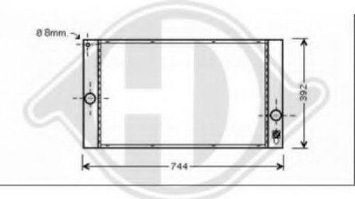 Radiator, Racire Motor VOLVO S40 II MS 2.4 01