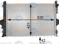 Radiator racire motor VOLVO S60 I 2.4 Bifuel (CNG) - Cod intern: W20090376 - LIVRARE DIN STOC in 24 ore!!!