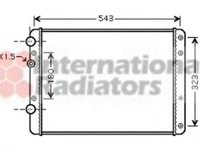 Radiator, racire motor VW LUPO (6X1, 6E1), VW POLO (6N2) - VAN WEZEL 58002249