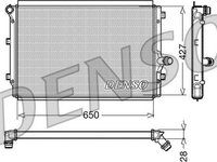 Radiator, racire motor VW PASSAT B6 Variant (3C5) DENSO DRM32017